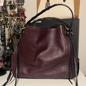 Rare Coach Edie 42 in Plum